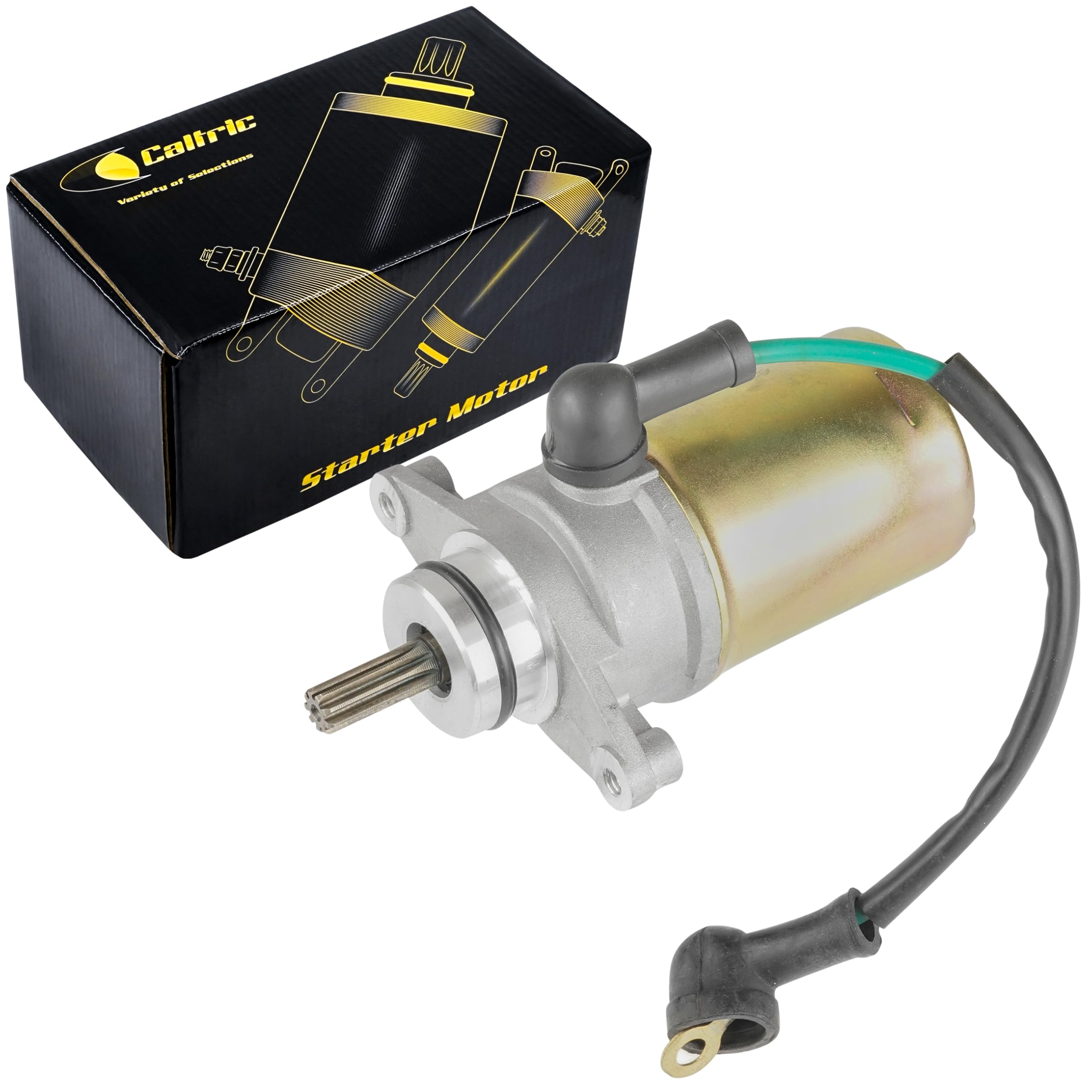 Amazon.com: Caltric Starter Compatible With Yamaha Badger 80 Yfm80